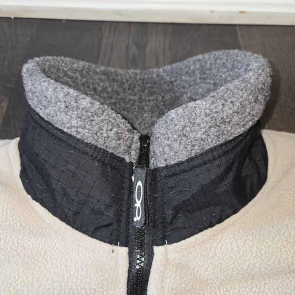 Vintage OP Ocean Pacific Polar Fleece Vest Mens Sz XL Full Zip Sleeveless Jacket - Picture 3 of 7